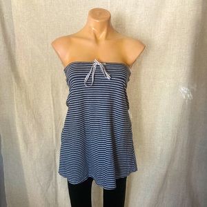Gap strapless striped tube top or dress. XS